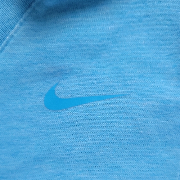 2/$10 Nike Sky Blue Women's M Long Sleeve Performance Tee Athleisure - Picture 3 of 6